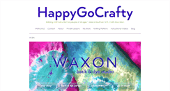 Desktop Screenshot of happygocrafty.com