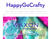 Tablet Screenshot of happygocrafty.com